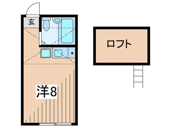 アスティー二俣川の物件間取画像